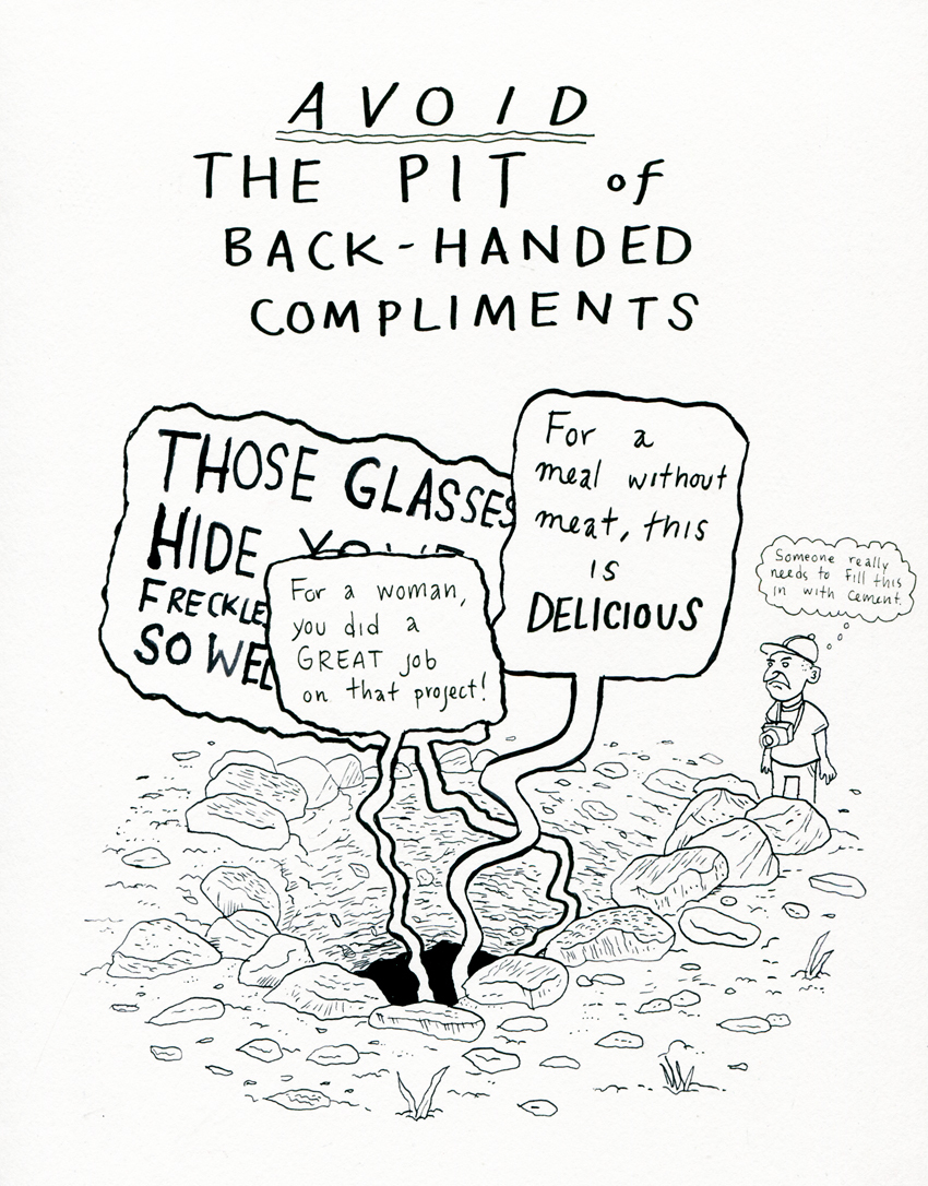 The Pit of Back-Handed Compliments